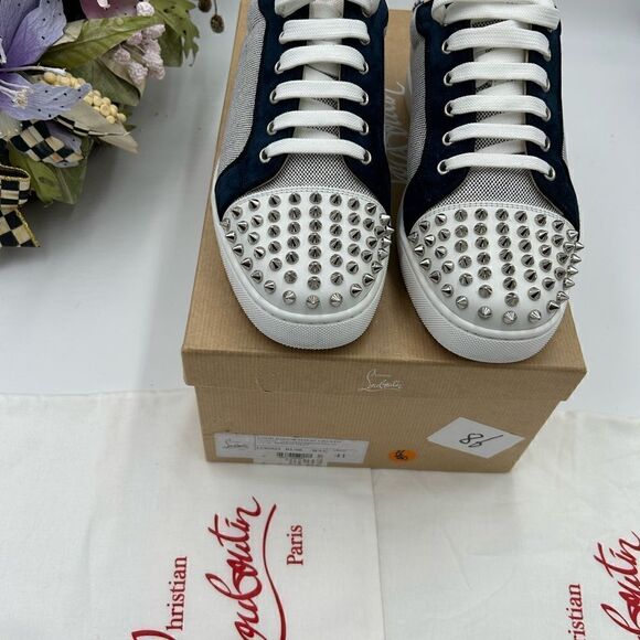 Men’s Christian Louboutin, Louis Jr spikes size 41 made in Italy - Picture 11 of 11